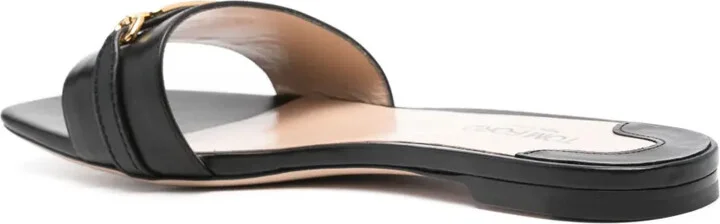 Whitney leather slides - Image 3