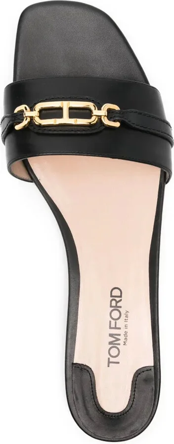 Whitney leather slides - Image 4