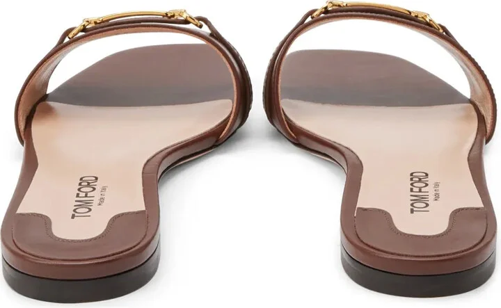 Whitney leather slides - Image 3