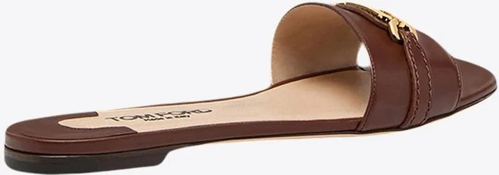 Whitney Leather Slides - Image 2