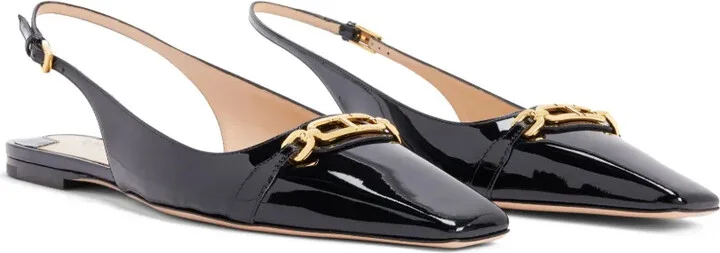 Whitney leather slingback ballerina shoes - Image 2