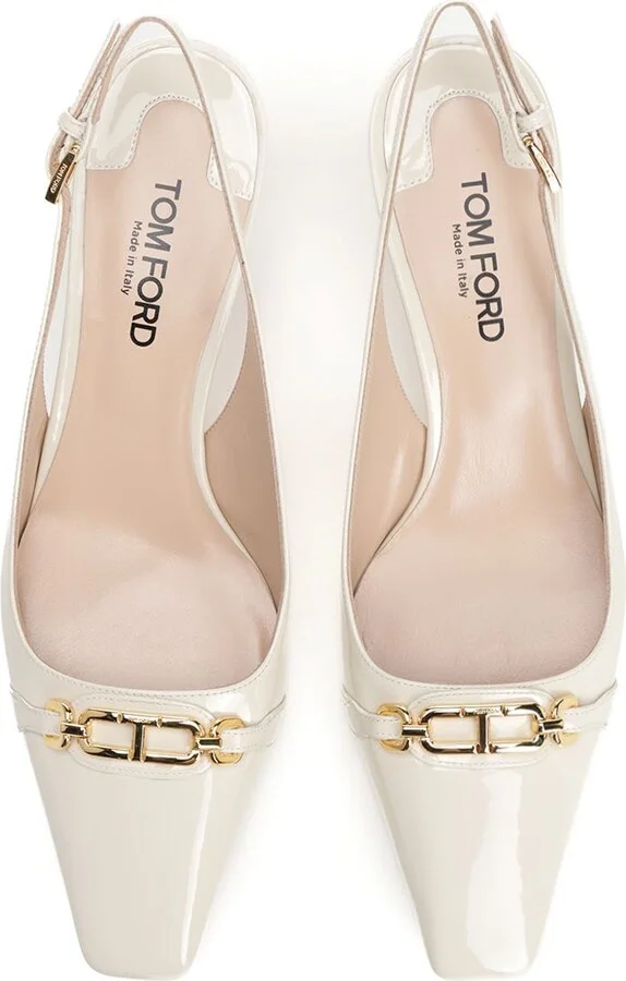 'whitney' Patent Leather Slingback - Image 4