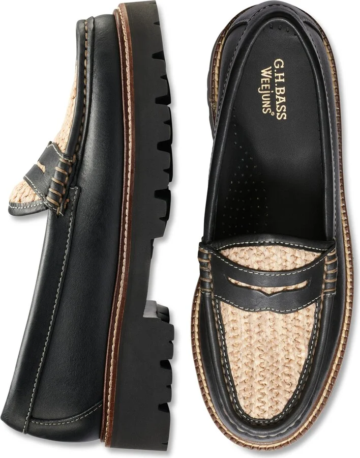 Whitney Super Lug Sole Penny Loafer - Image 7
