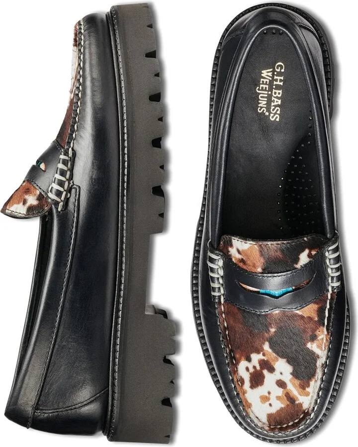 Whitney Super Lug Sole Penny Loafer - Image 9