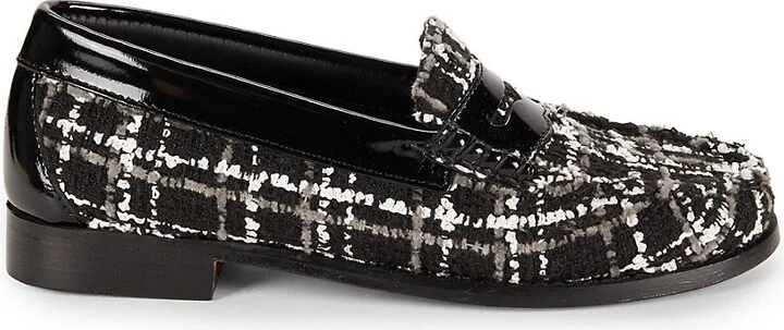 Whitney Tweed Penny Loafers