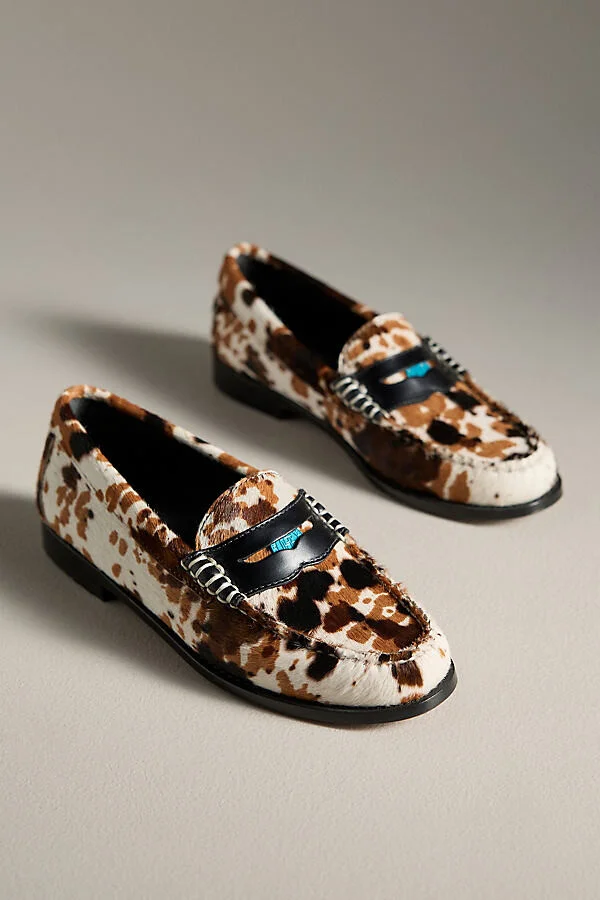 Whitney Weejuns Leopard Loafers - Image 2