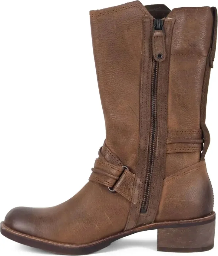 Whittemore Mid Side-Zip "Dark Brown" boots - Image 5