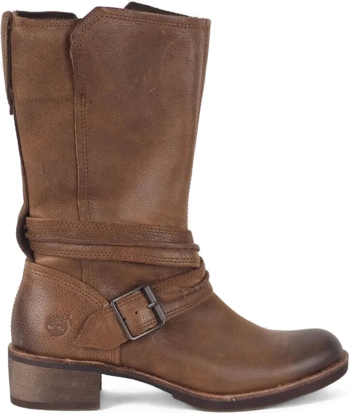 Whittemore Mid Side-Zip "Dark Brown" boots