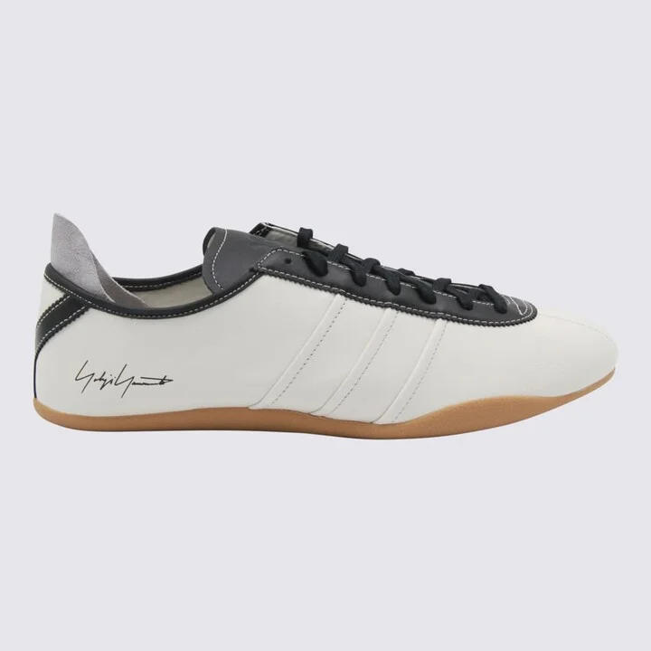 Whte Leather Tokyo Sneakers