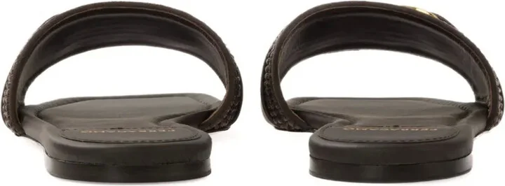Wicker-Strap Flat Sandals - Image 3