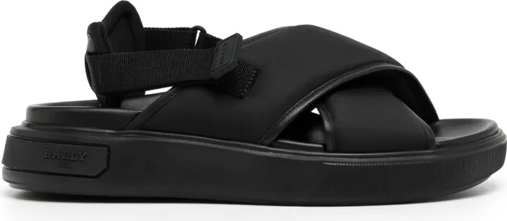 Wide Crossover-Straps Flat Sands