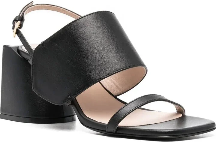 Wide-Strap 75mm Sandals - Image 2