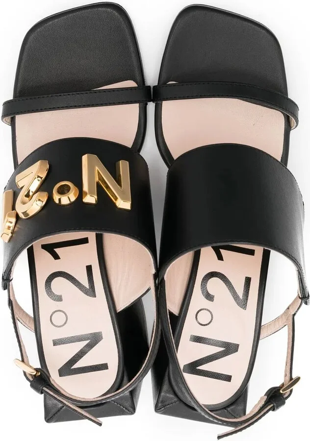 Wide-Strap 75mm Sandals - Image 4