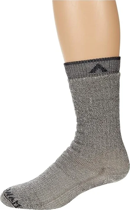 Wigwam Merino Comfort Hiker Crew Cut Socks Shoes Charcoal : SM (US Shoe 1 Little Kid - 5 Big Kid - Women's Shoe 4-7), Wool/Spandex/Polyester
