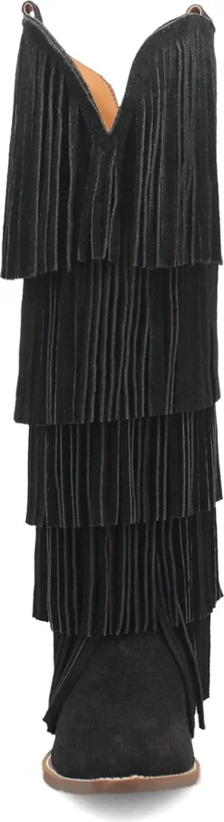Wild Child Fringe Knee High Western Boot - Image 3
