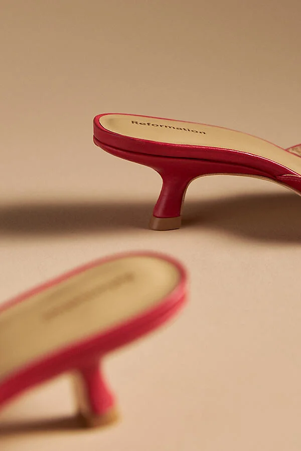 Wilda Kitten-Heel Mules - Image 3