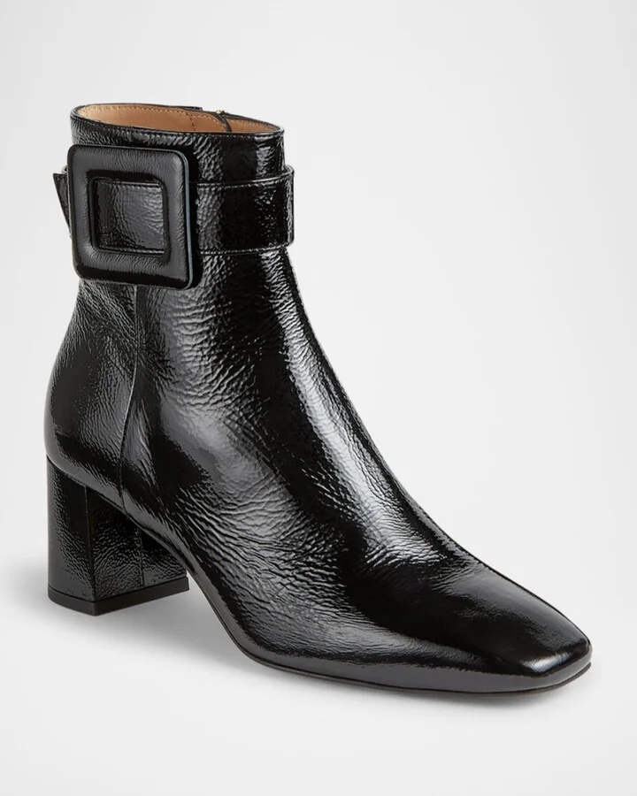 Wilde Covered-Buckle Ankle Boots - Image 2