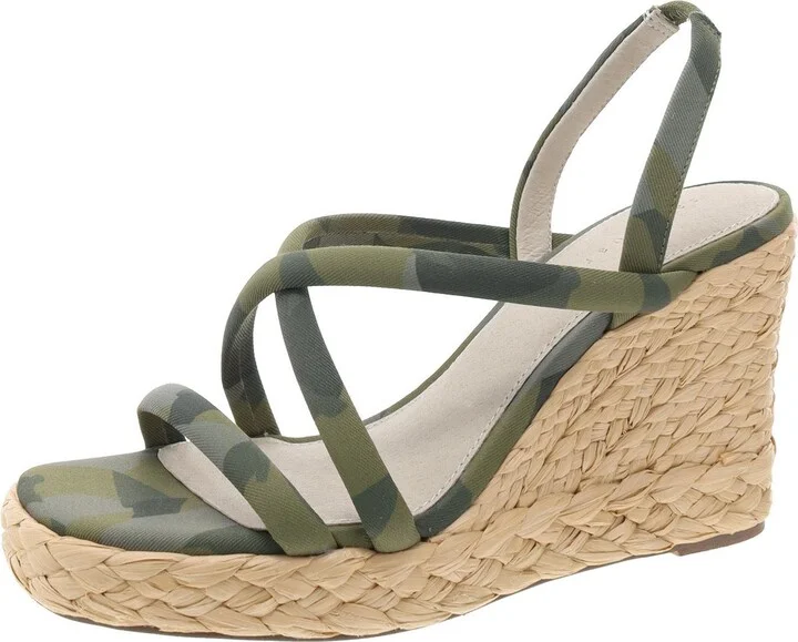 Wilder Womens Slip On A Platform Sandals