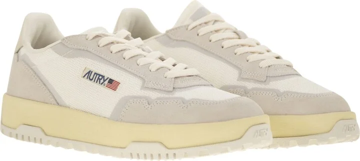 Wildpace - Fabric And Suede Trainers - Image 4