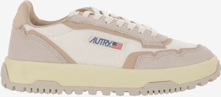 Wildpace Low Mesh And Suede Sneakers