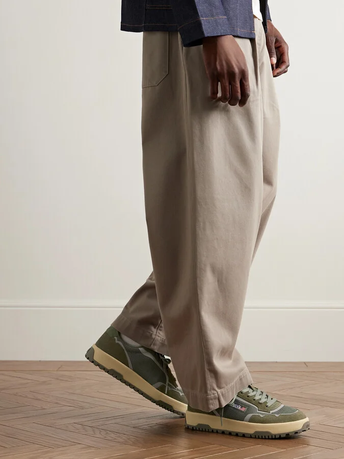 Wildpace Nubuck and Rubber-Trimmed Suede and Mesh Sneakers - Image 2