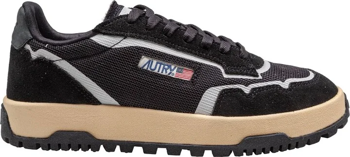 Wildpace Sneakers In Mesh And Suede Color Black