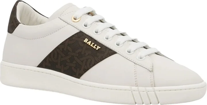 Wilelm Men's 6239922 White Leather Sneakers