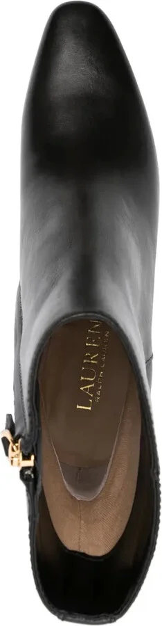 Willa Burnished 55mm leather boots - Image 4