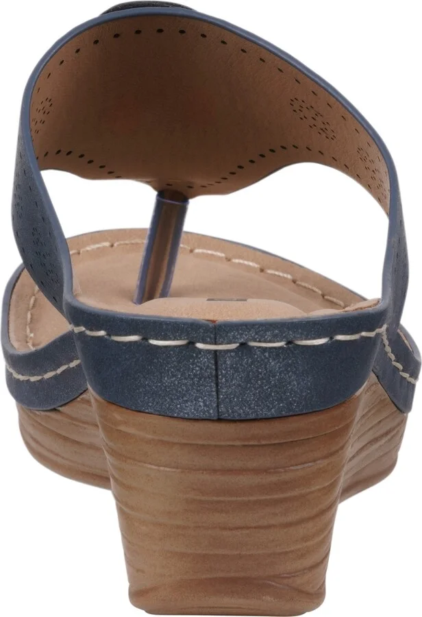 Willa Flower Wedge Sandal - Image 2