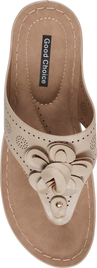 Willa Flower Wedge Sandal - Image 9