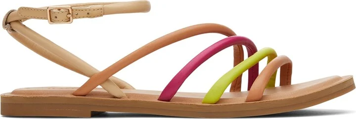 Willa Honey Beige Multi Leather Sandal