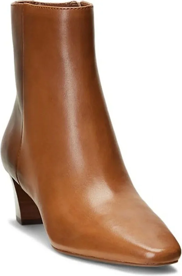 Willa leather zip-fastening boots