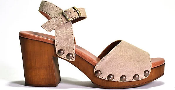 Willa Wood-Bottom Heels