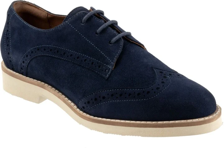 Navy Suede