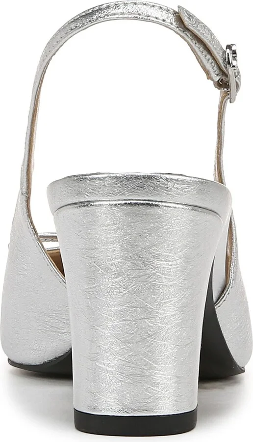 Willette Slingback Pointed Cap Toe Pump - Image 7