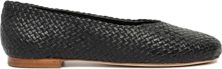 William leather ballerina shoes
