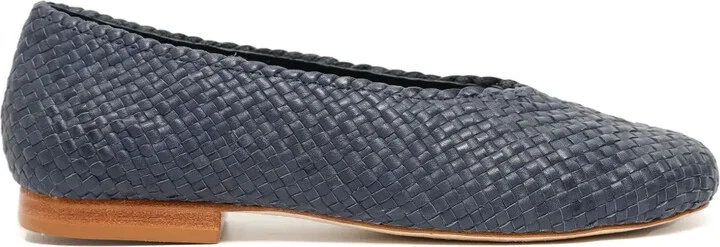 William leather ballerina shoes