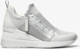 Willis Metallic Stretch Knit Trainer - Image 3