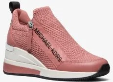 Willis Textured Stretch-Knit Trainer - Image 2