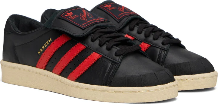 WILLY CHAVARRIA Black adidas Originals Edition Jabbar Low Sneakers - Image 4
