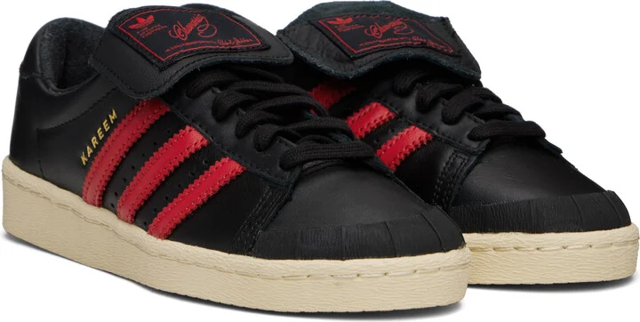 WILLY CHAVARRIA Black adidas Originals Edition Jabbar Low Sneakers - Image 4