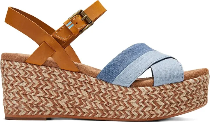 Wilow "Beige/Blue" sandals