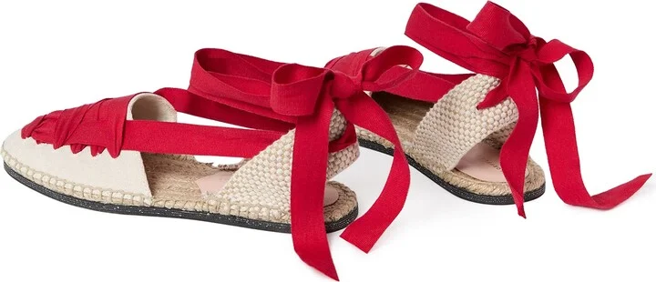 Wilson Ankle Wrap Espadrille - Image 3