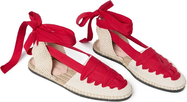 Wilson Ankle Wrap Espadrille - Image 6