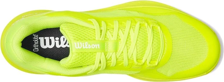 Wilson Hurakn Pro V2 W Women's Shoes Safety Yellow : 10.5 M, Textile - Image 2