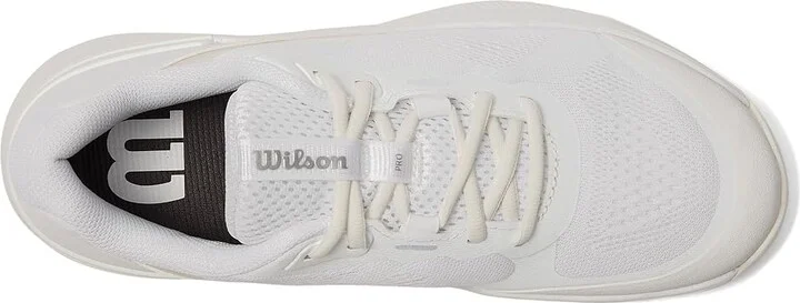 Wilson Intrigue Pro Women's Skate Shoes White/White/Silver : 8.5 M, Synthetic - Image 2