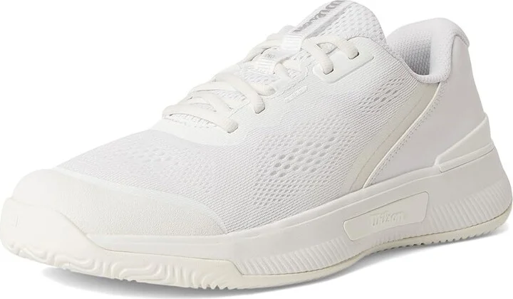 Wilson Intrigue Pro Women's Skate Shoes White/White/Silver : 8.5 M, Synthetic - Image 5