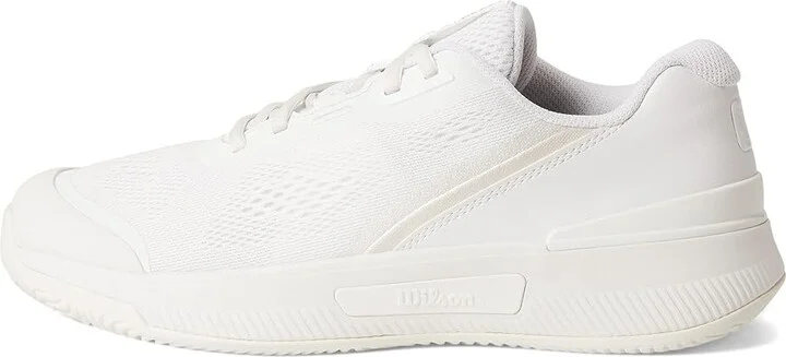 Wilson Intrigue Pro Women's Skate Shoes White/White/Silver : 8.5 M, Synthetic - Image 6