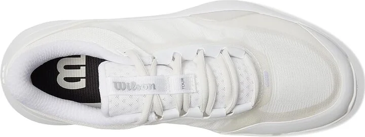 Wilson Intrigue Tour Women's Skate Shoes White/White/Silver : 6.5 M, Synthetic - Image 2