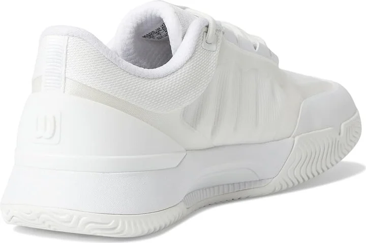 Wilson Intrigue Tour Women's Skate Shoes White/White/Silver : 6.5 M, Synthetic - Image 4